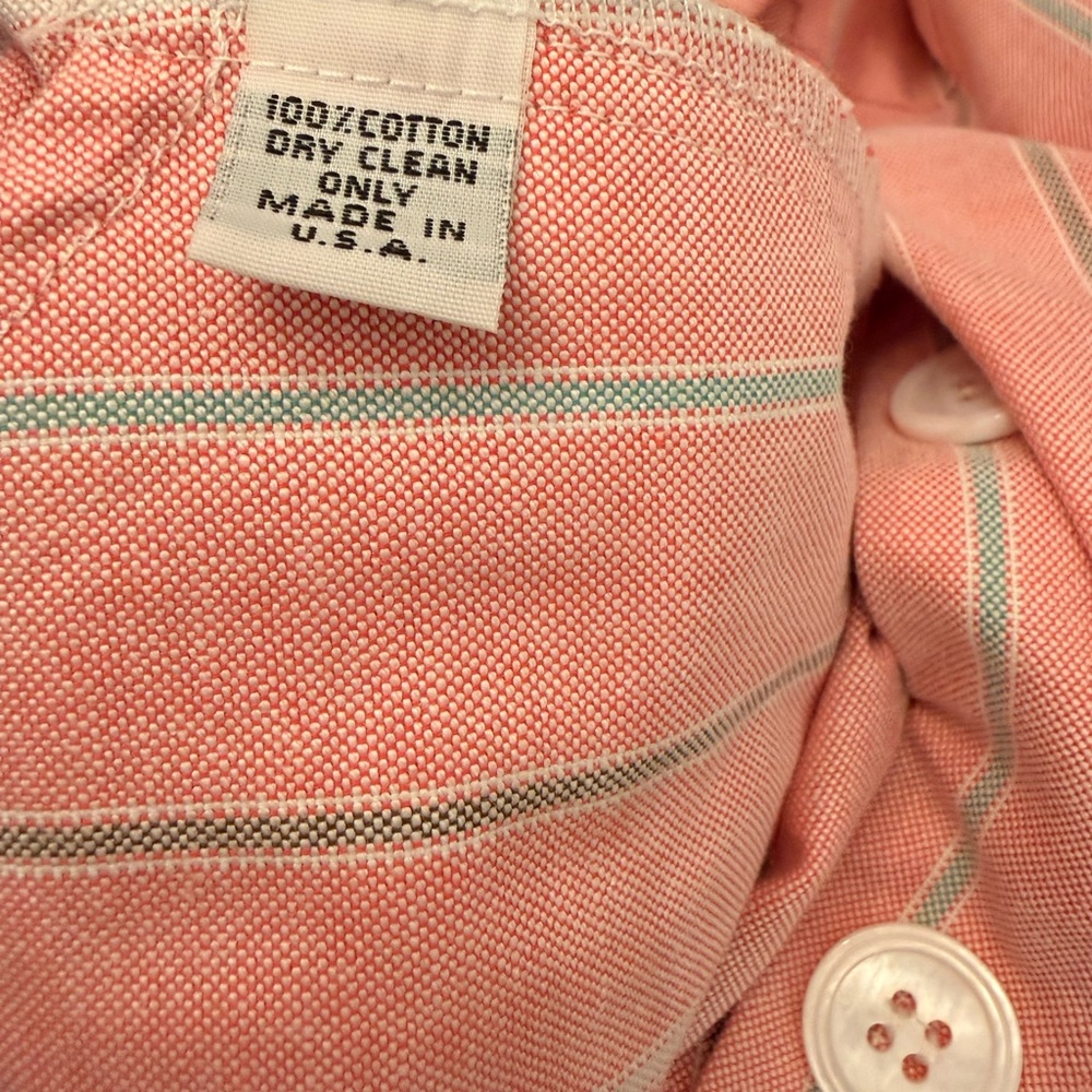 Pink Striped Button-Front Sundress - Picture 5 of 5